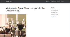 Desktop Screenshot of epureglass.com